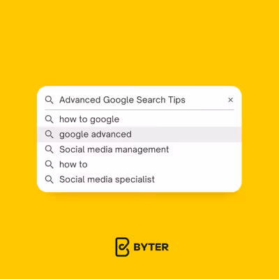 advanced google search tips