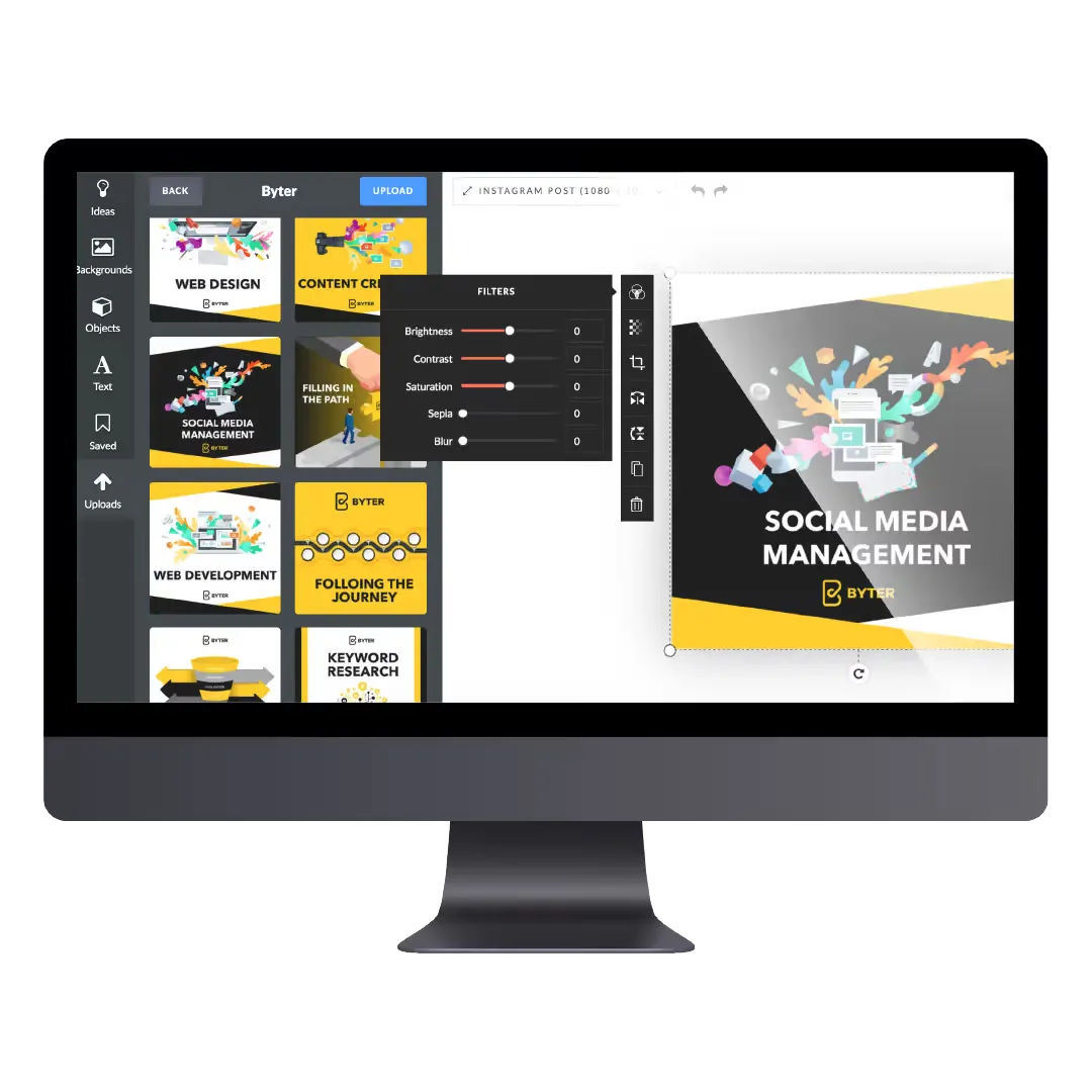 Content Organiser London Social media marketing