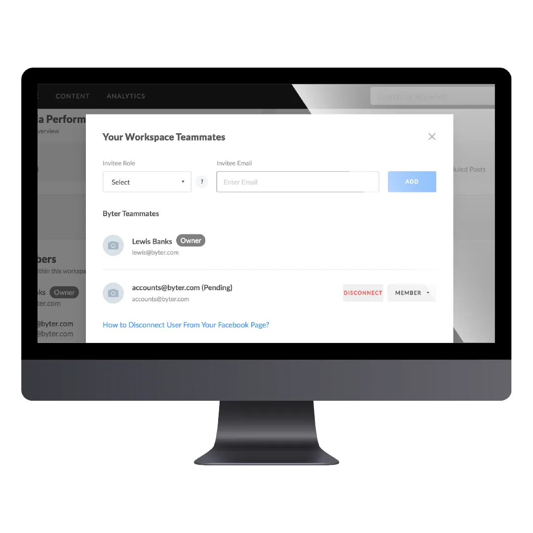 organise social media