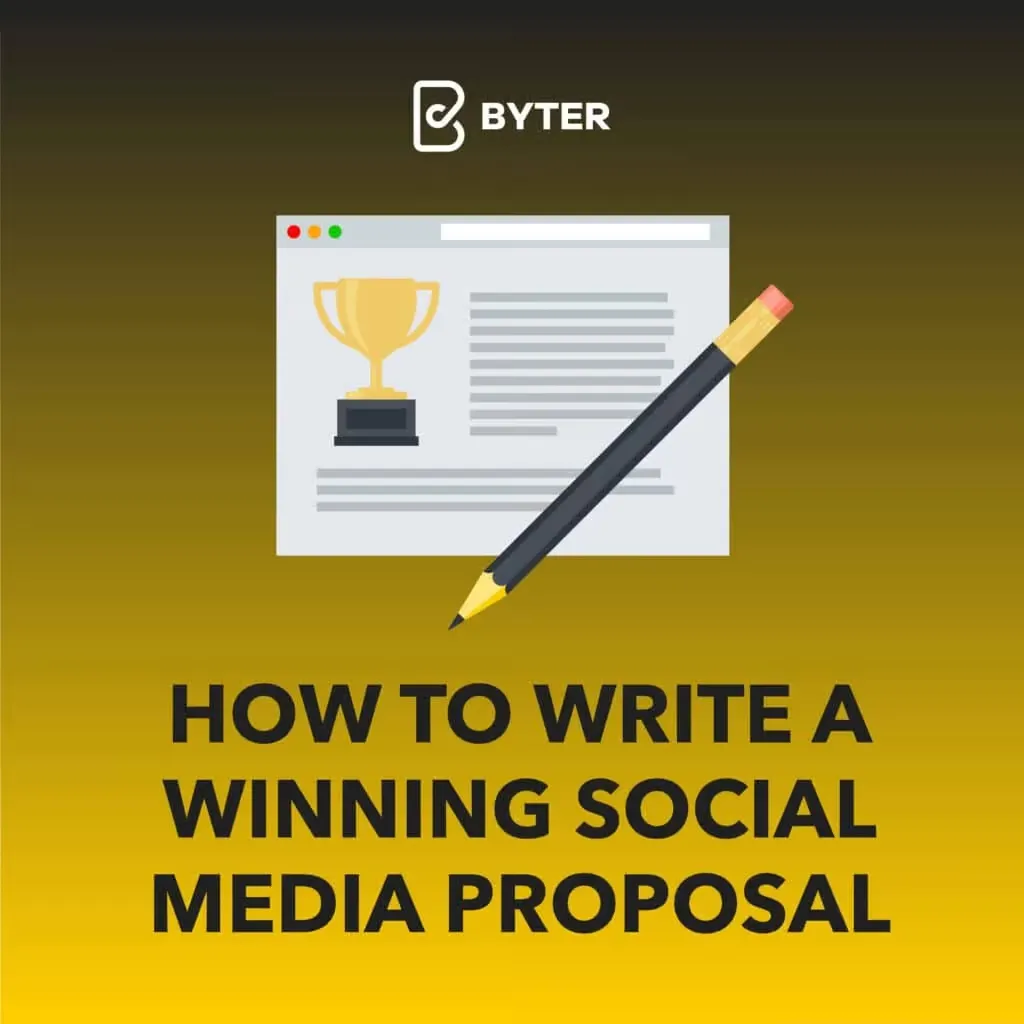how to write a winning social media proposal