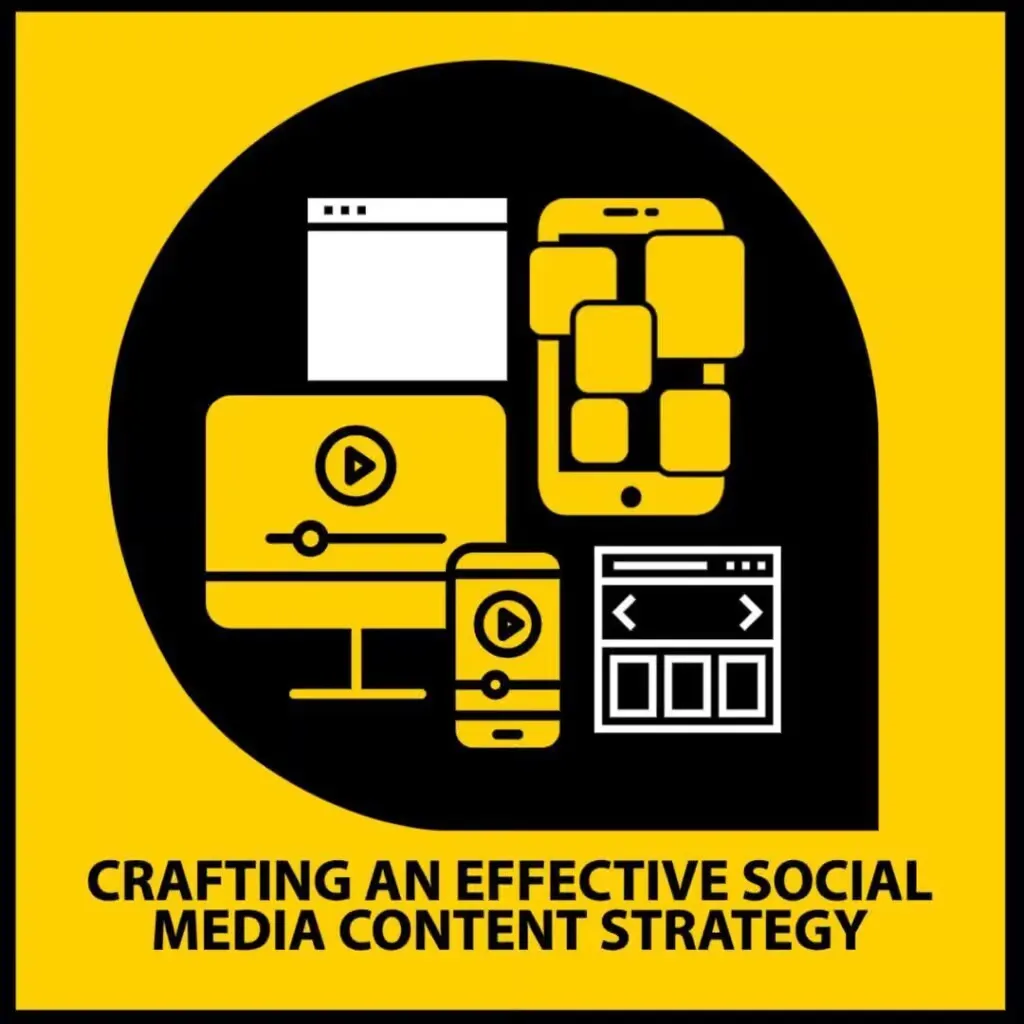 crafting an effective social media content strategy social media strategy